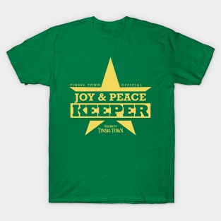 Official Joy & Peace Keeper Badge T-Shirt